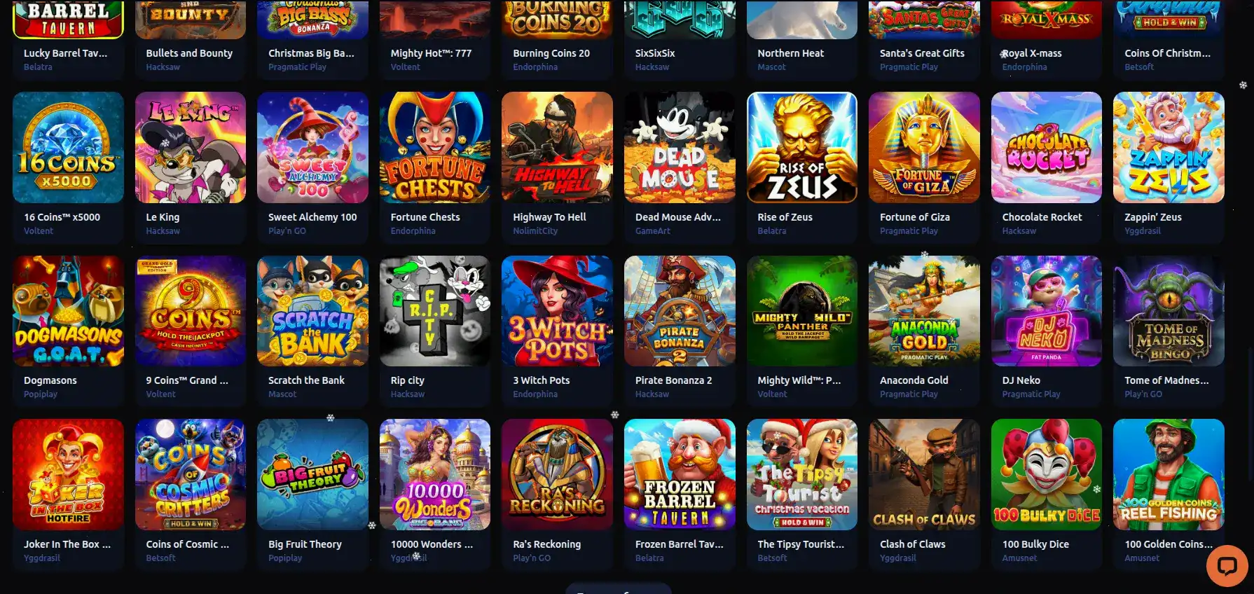 яскрая вспышка неона с символами казино